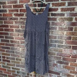 Patterned Maternity Dress